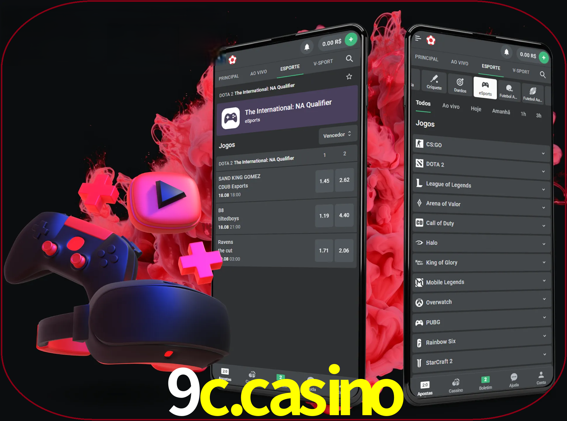 Para ter a aplicação móvel 9C.CASINO no seu smartphone, basta descarregar o ficheiro apk e seguir as instruções.