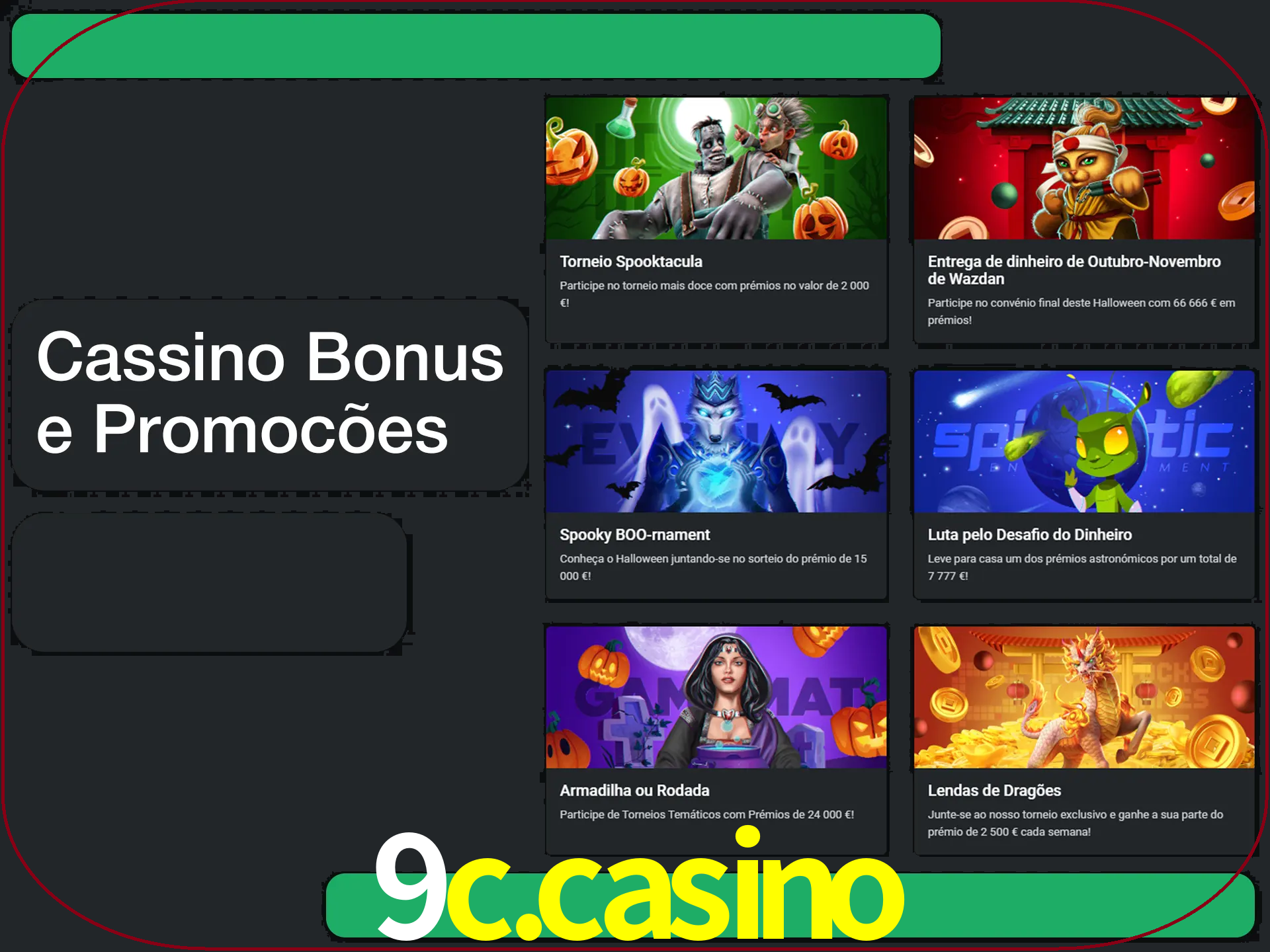 Verifique se há novos bônus de cassino para reivindicar.